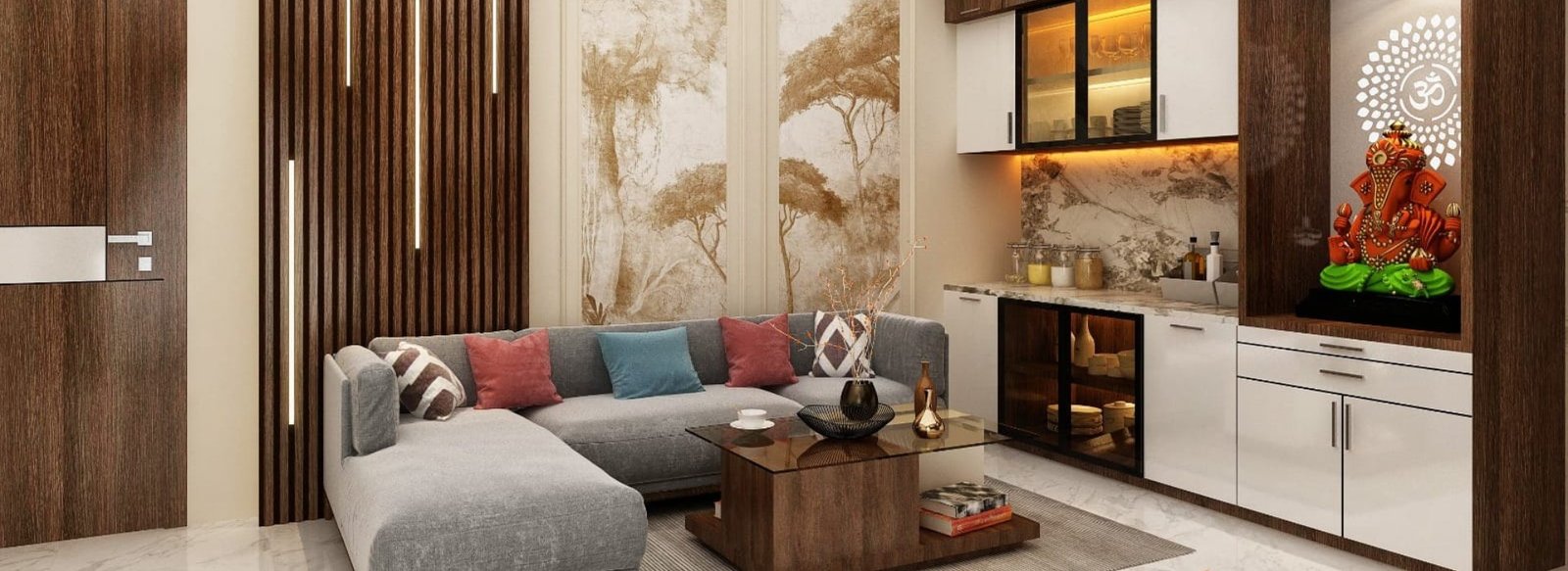 Complete home interior concept